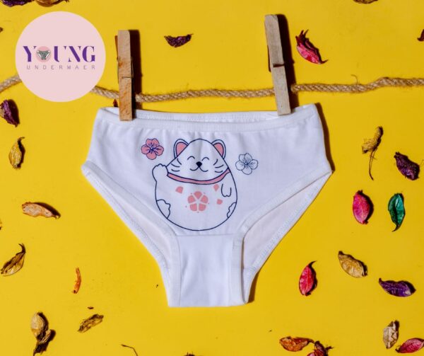 YOUNG Underwear for Girls Pack of 6 Printed Panty 1023 - Image 6
