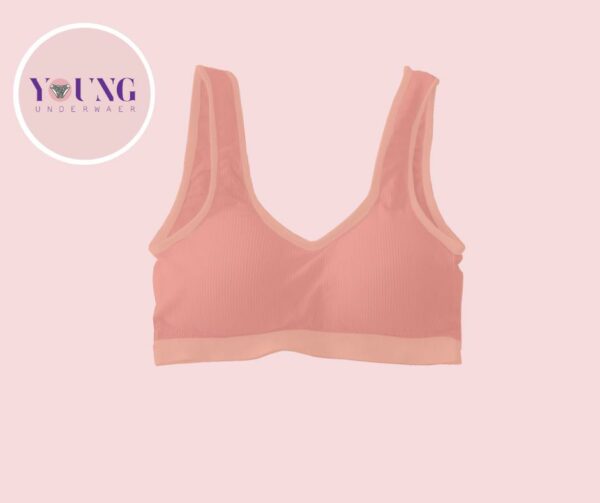 Women's 100% Cotton Bra | 4002 سوفت برا حمالة عريضة - باكيت 3 قطع - Image 11