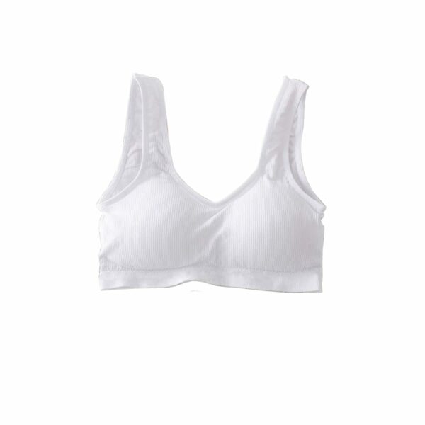 Women's 100% Cotton Bra | 4002 سوفت برا حمالة عريضة - باكيت 3 قطع - Image 15